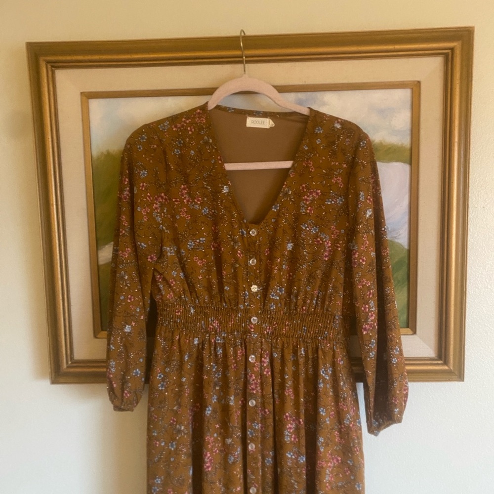 Roolee floral maxi dress - Picture 3 of 4